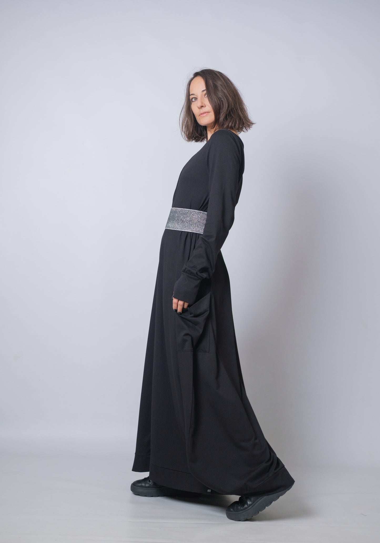 Dune Shadow Cloak Dress