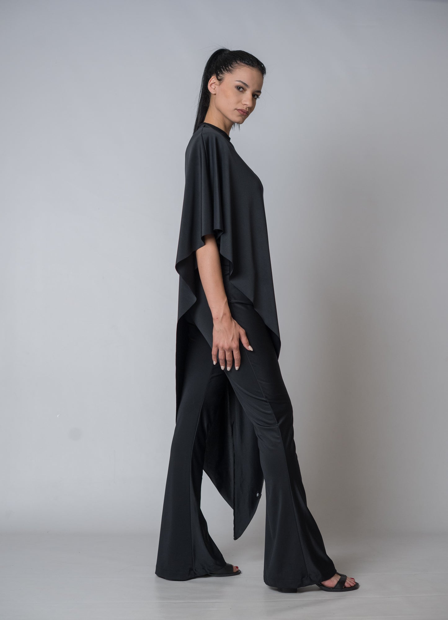 Silent Glam Drape Top