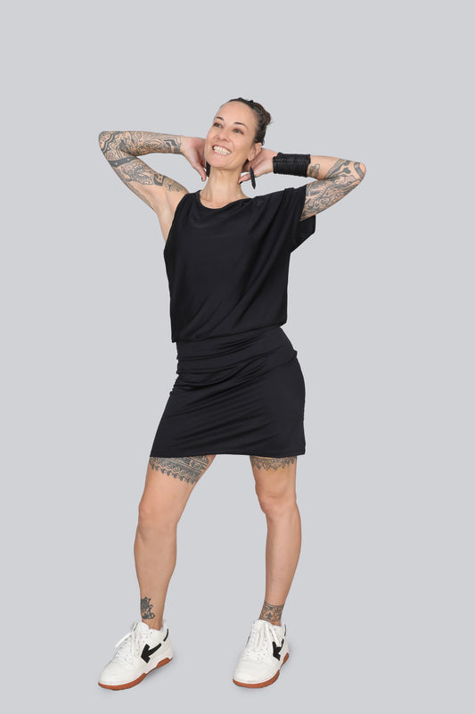 Noir Ease Dress