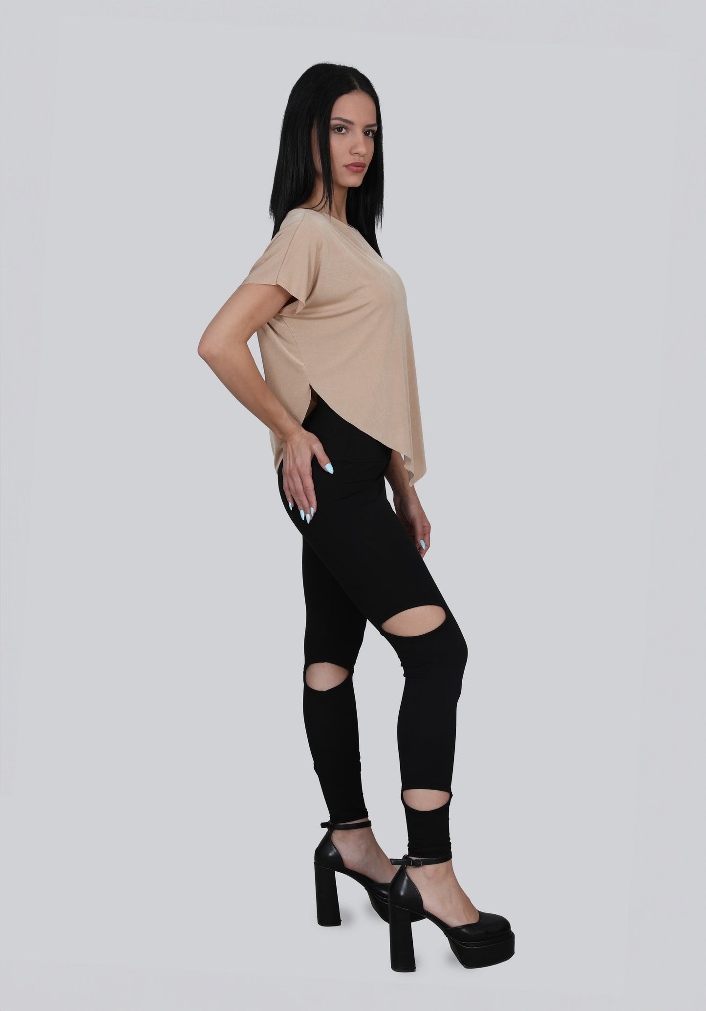 Draping Golden Hour Top