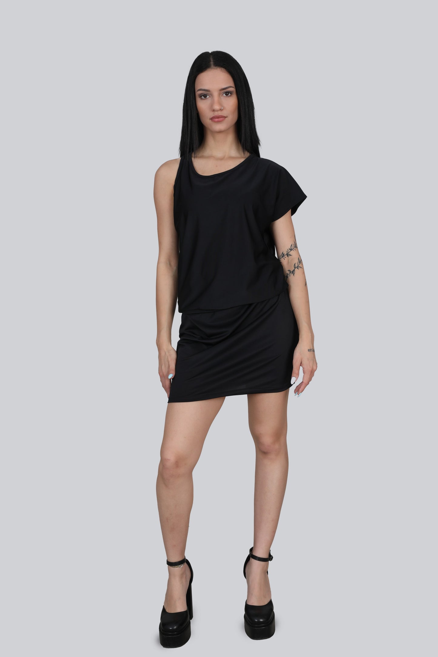 Noir Ease Dress