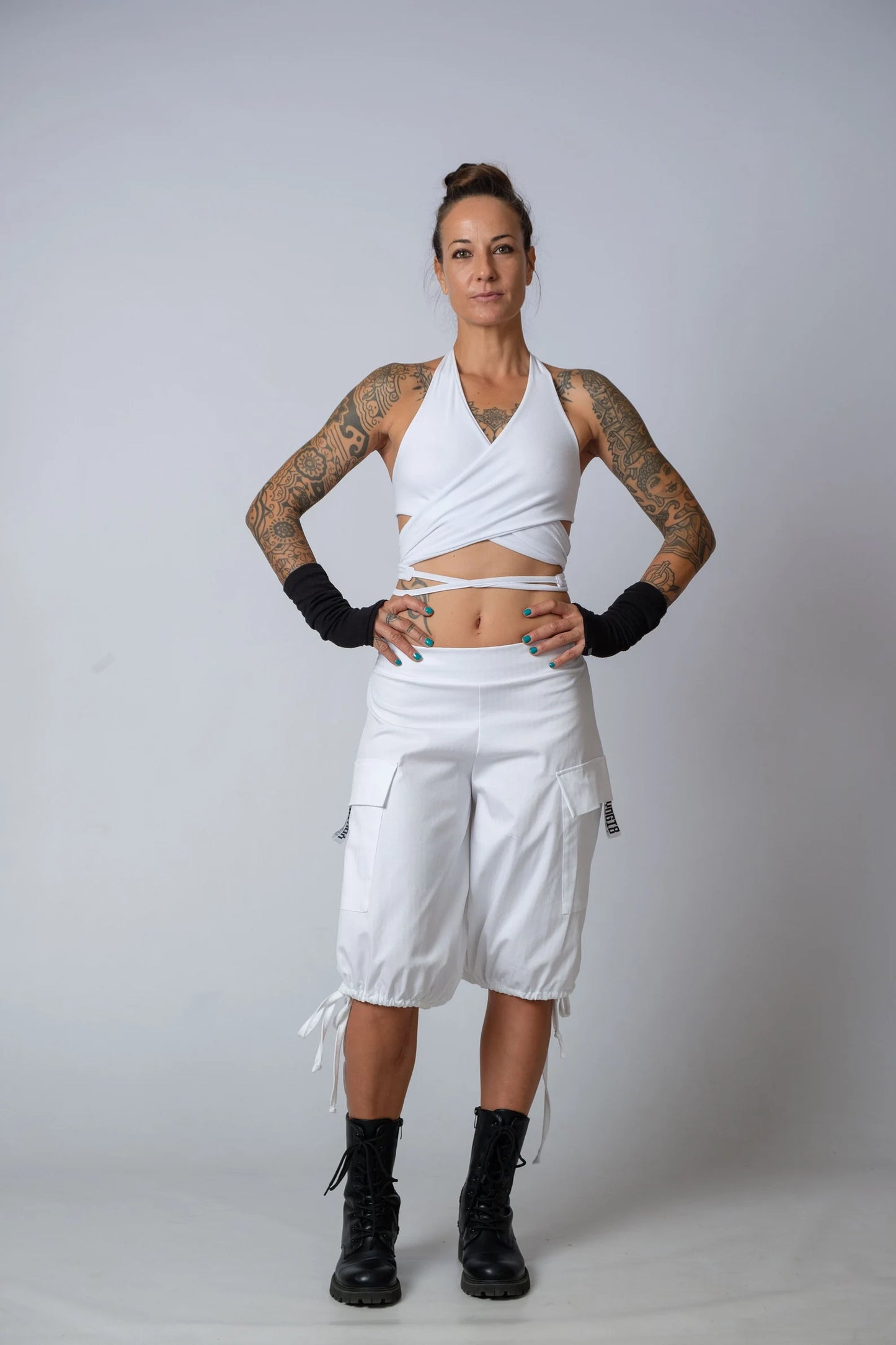 The Burning Man Capri Cargo Pants