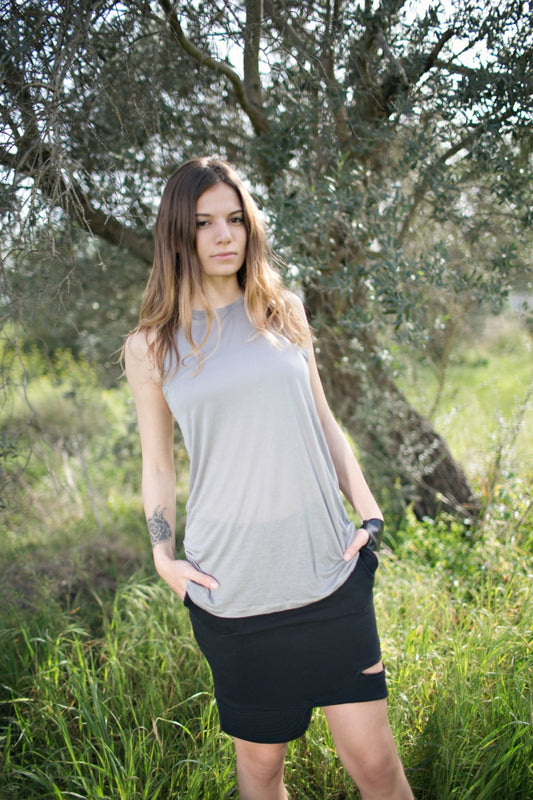 Crew Neckline Tank Top