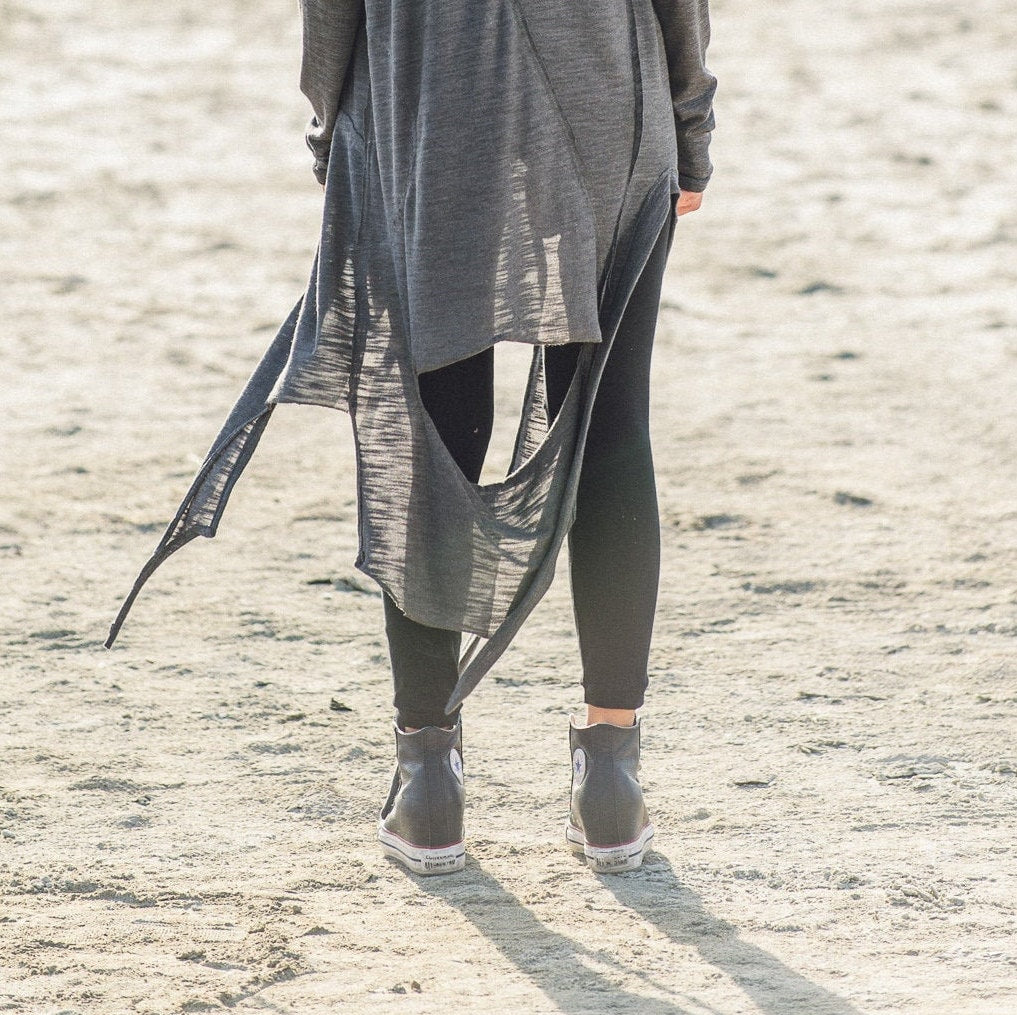 Women's Cotton Pixie Hooded Cardigan