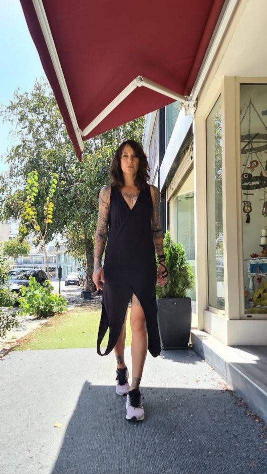 Asymmetric Women's Casual Dress