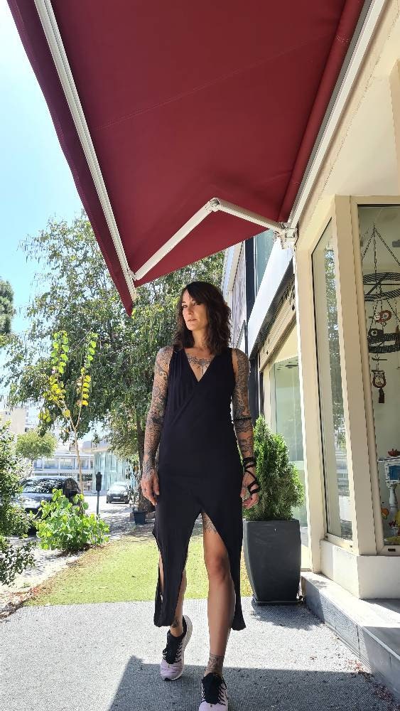 Asymmetric Women's Casual Dress