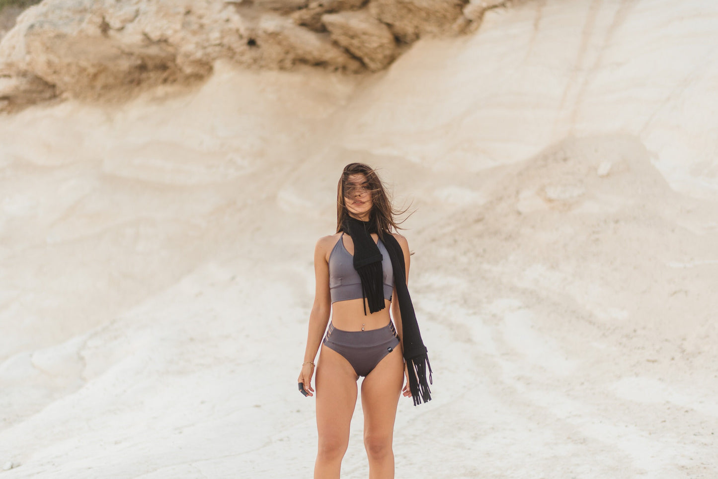 High Waist Bikini With Straps