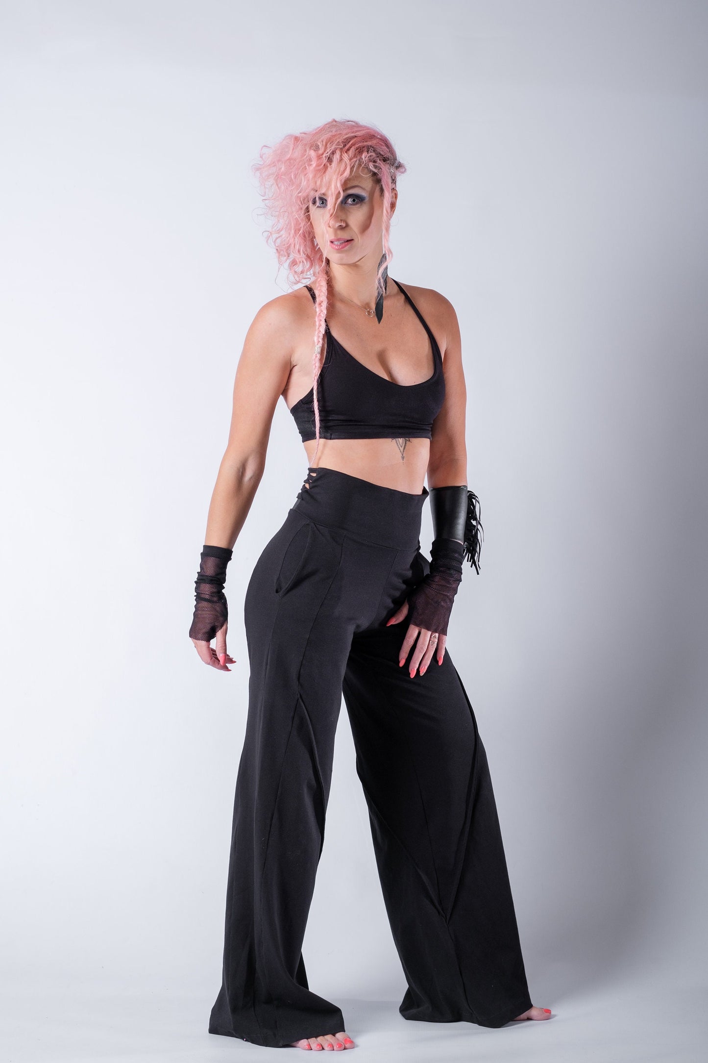 High Waist Wide Leg Pant