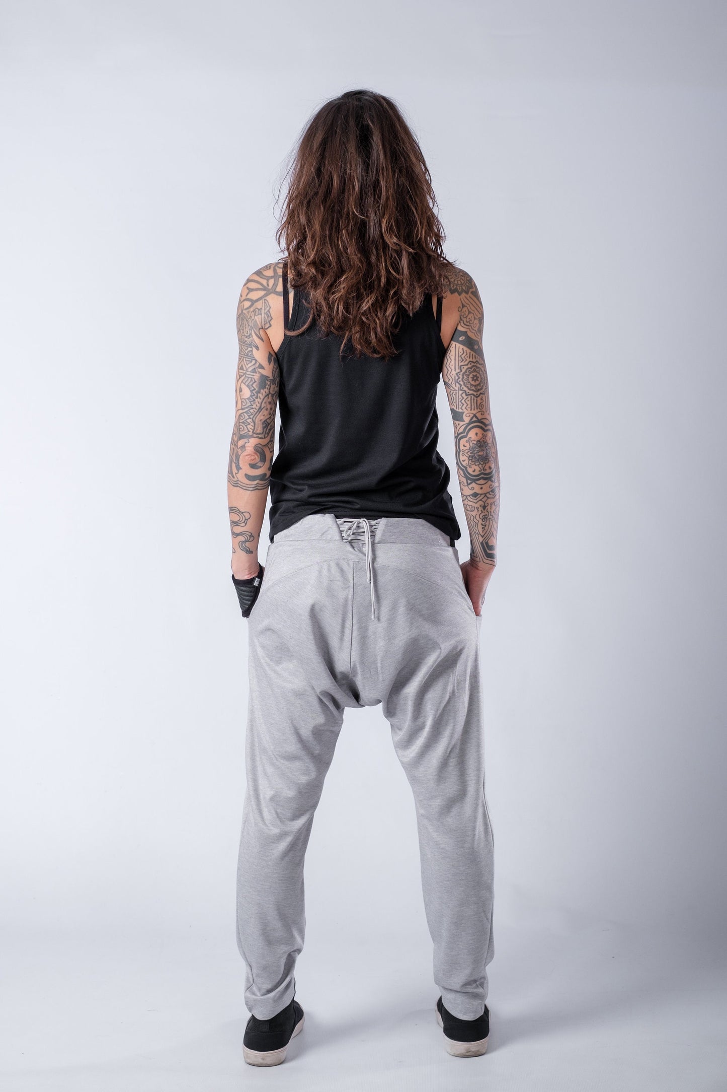 Casual Drop Crotch Pants