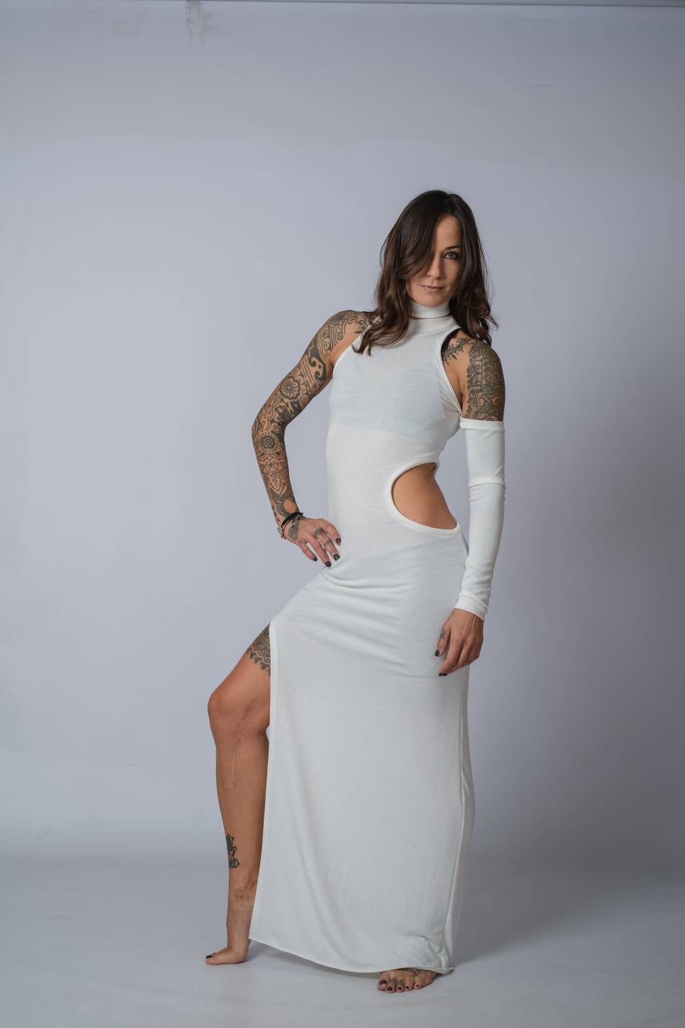 NEW Side Split Maxi Dress