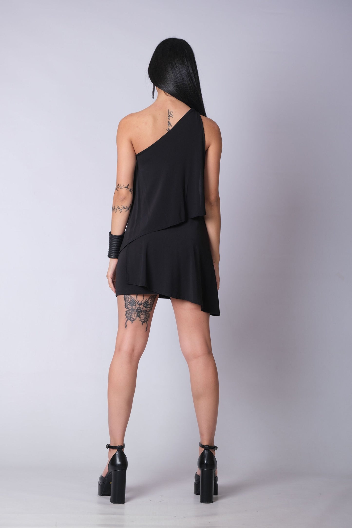 One Shoulder Mini Dress