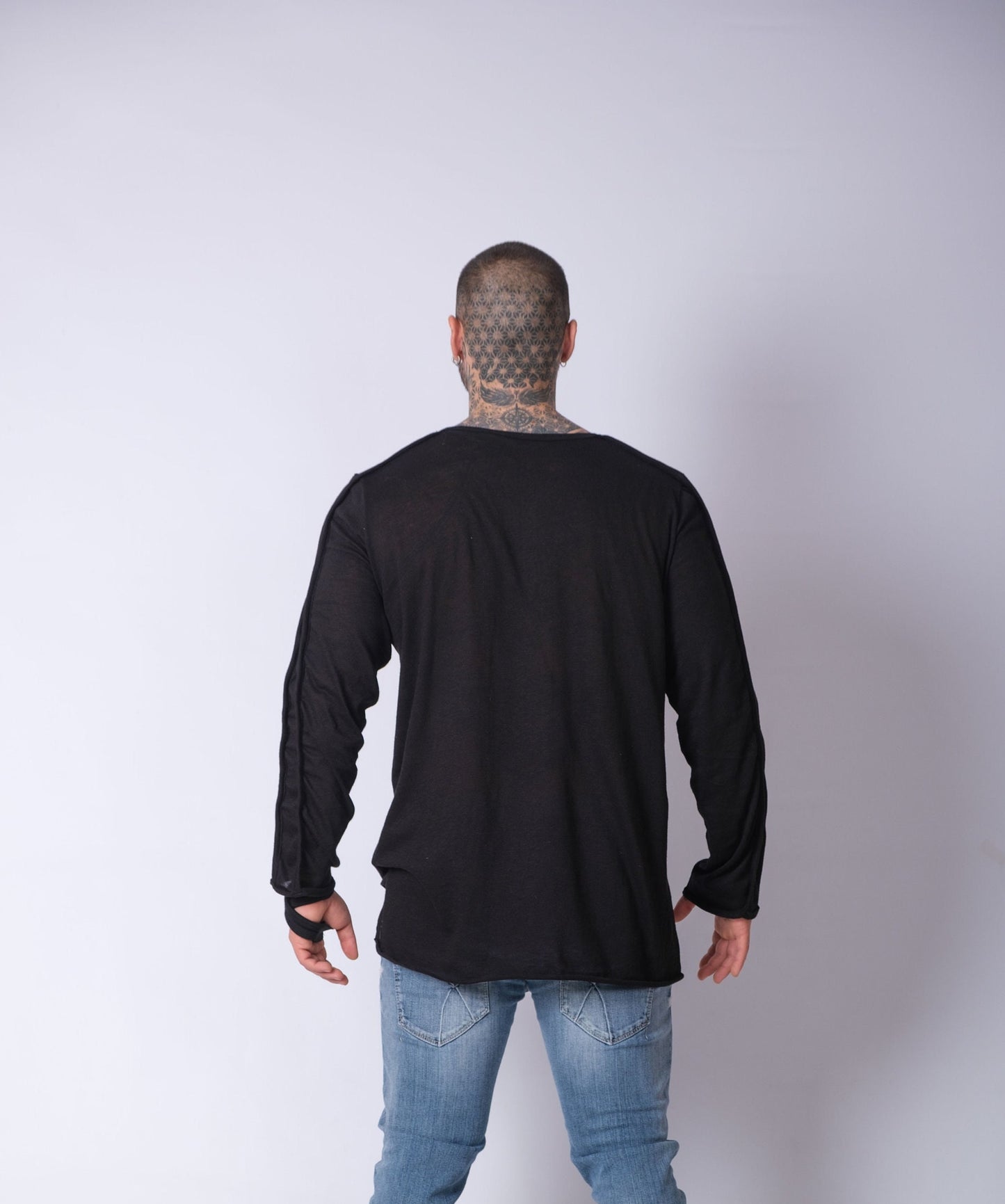 Men's Loose Long Sleeve Top