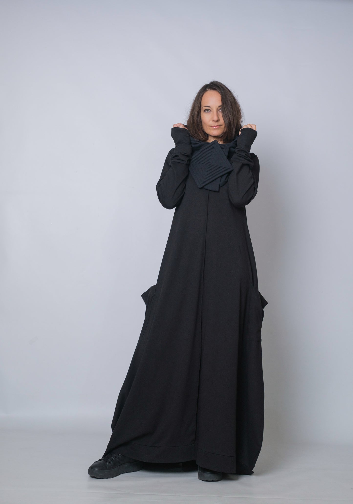 Dune Shadow Cloak Dress