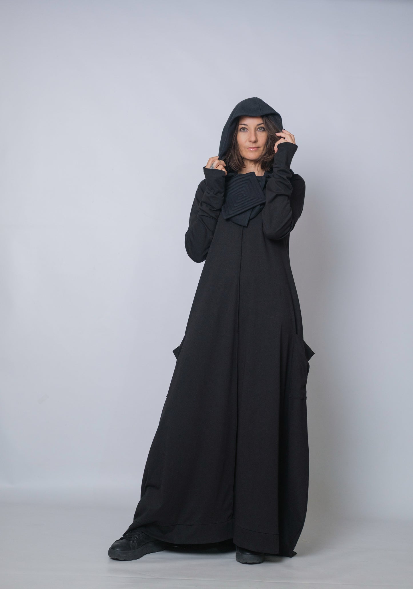 Dune Shadow Cloak Dress