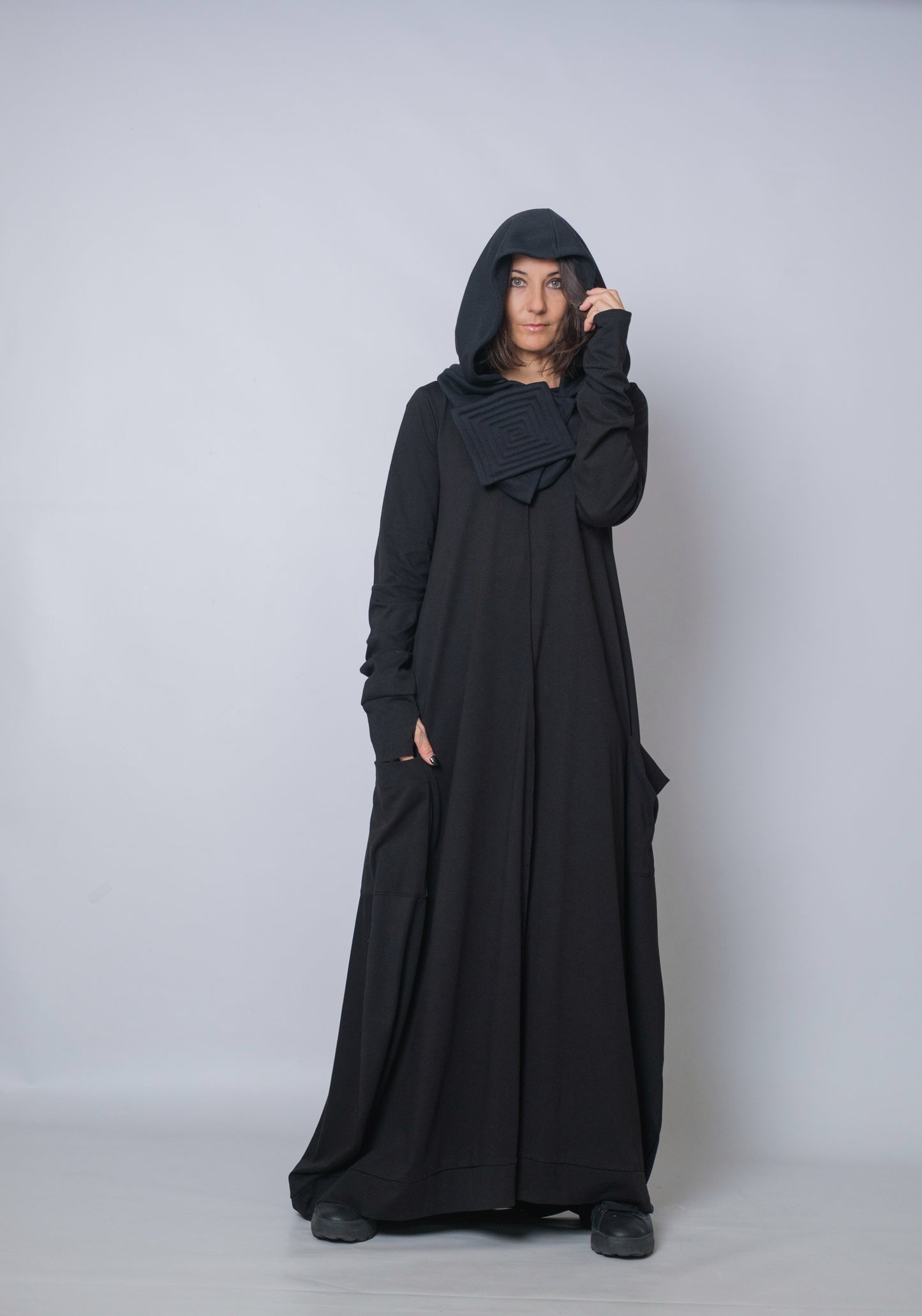 Dune Shadow Cloak Dress