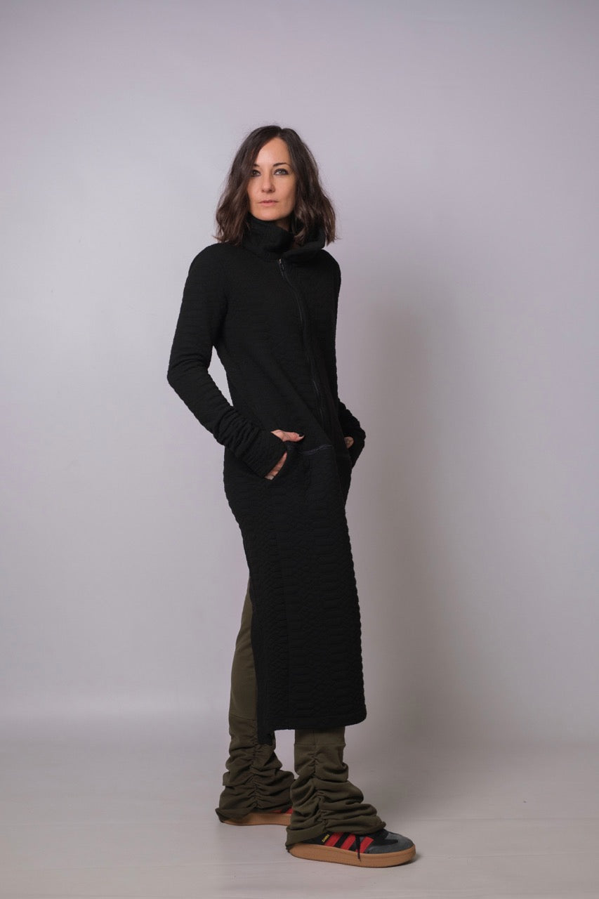 Soft Rebellion Longline Cocoon Coat