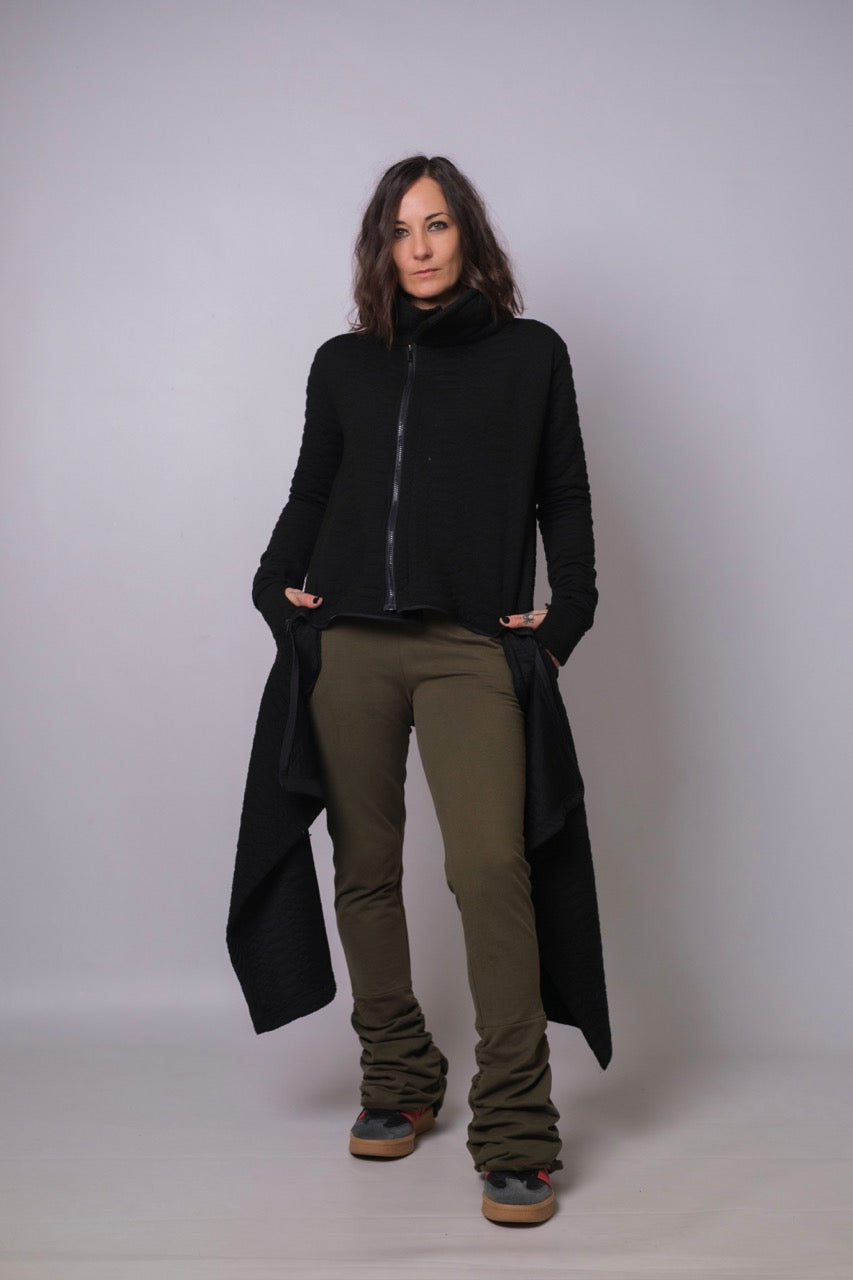 Soft Rebellion Longline Cocoon Coat