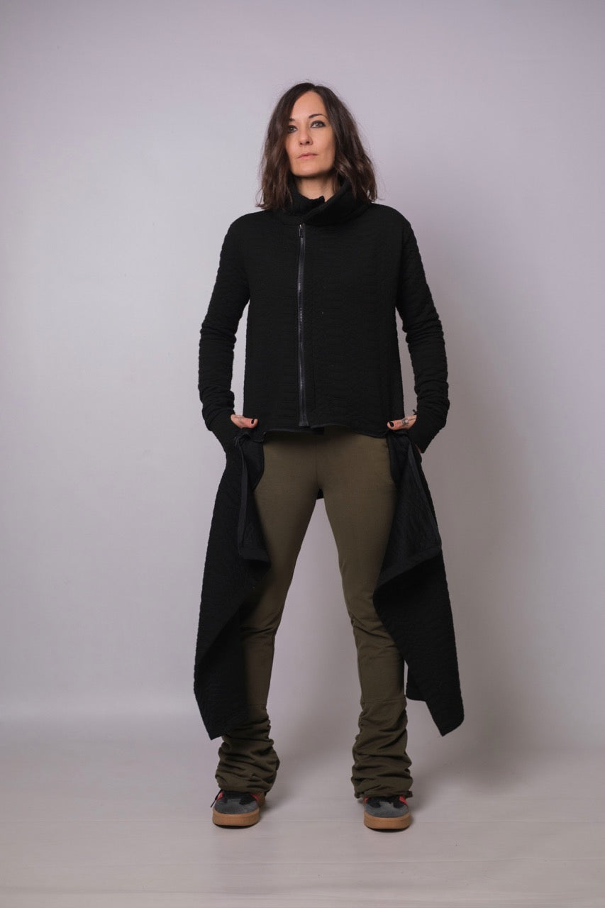Soft Rebellion Longline Cocoon Coat