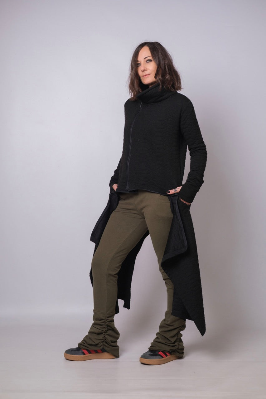 Soft Rebellion Longline Cocoon Coat