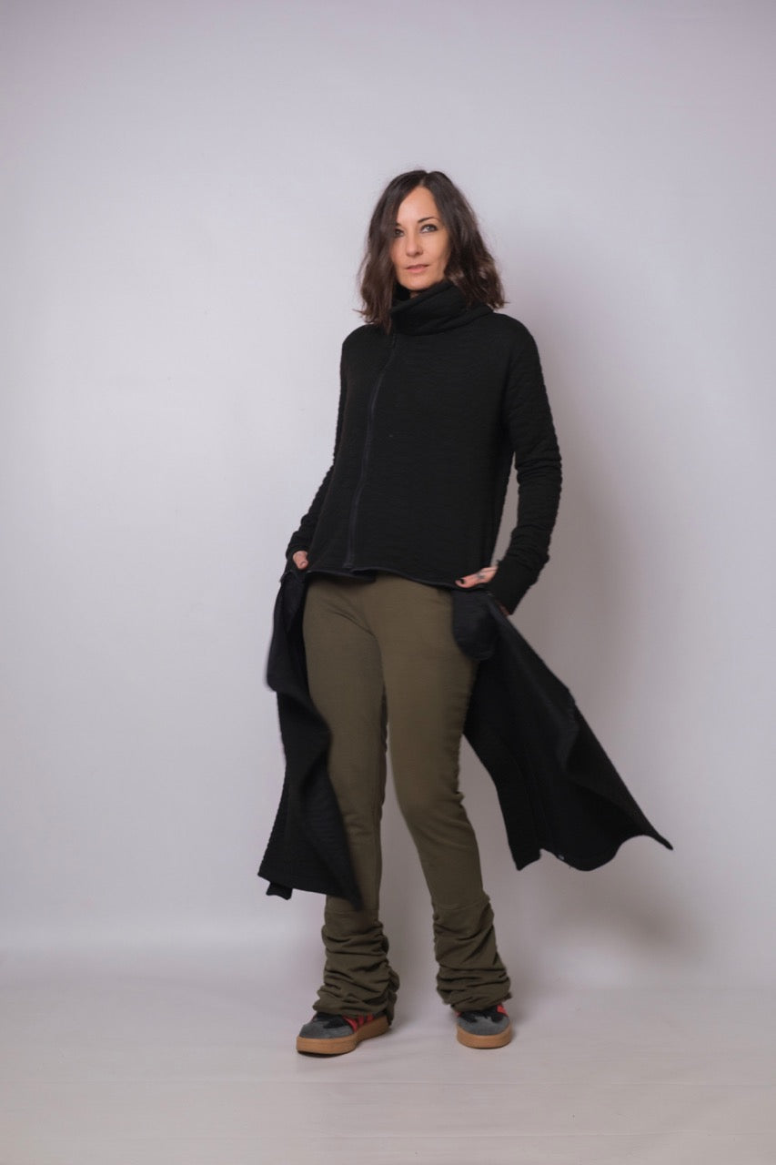 Soft Rebellion Longline Cocoon Coat