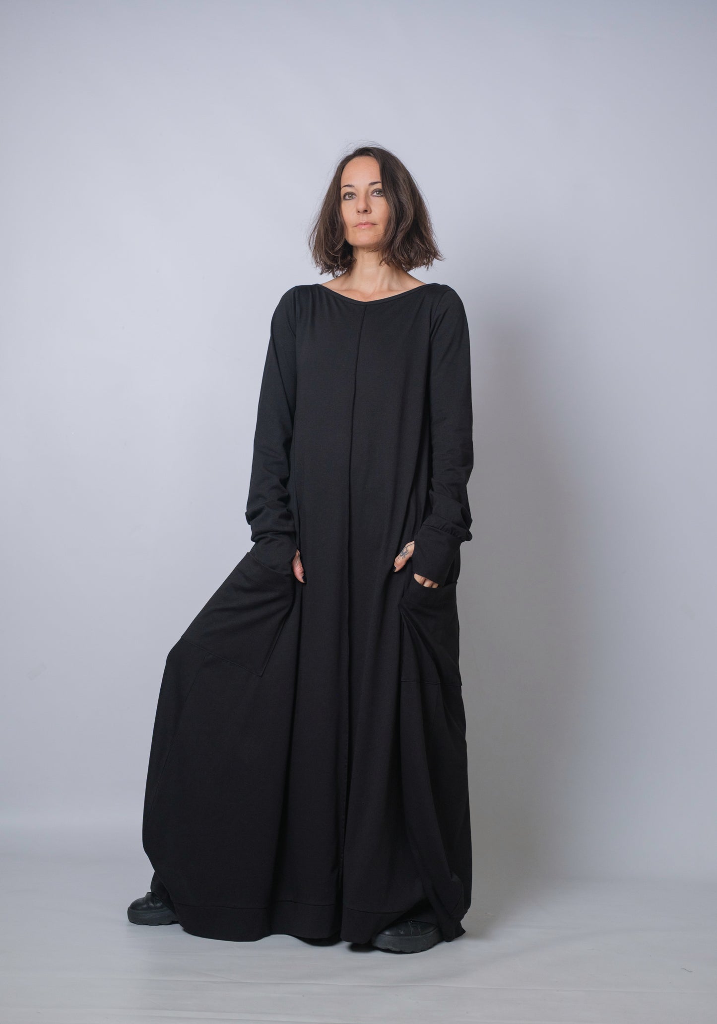 Dune Shadow Cloak Dress