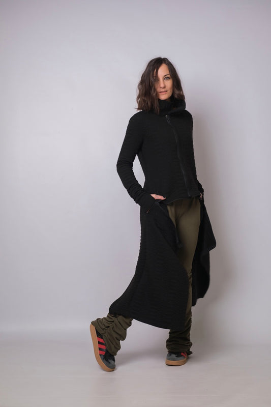 Soft Rebellion Longline Cocoon Coat