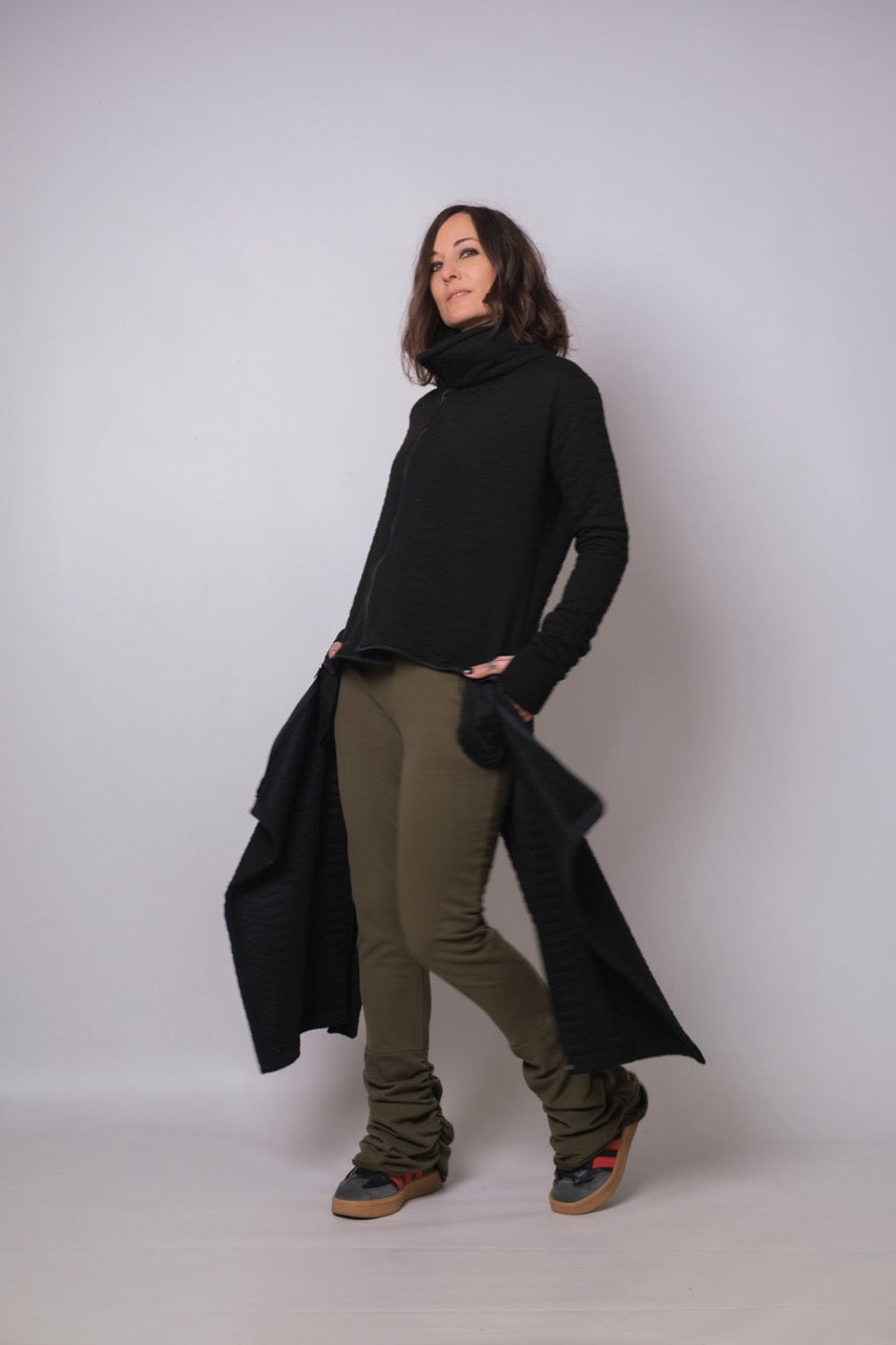 Soft Rebellion Longline Cocoon Coat