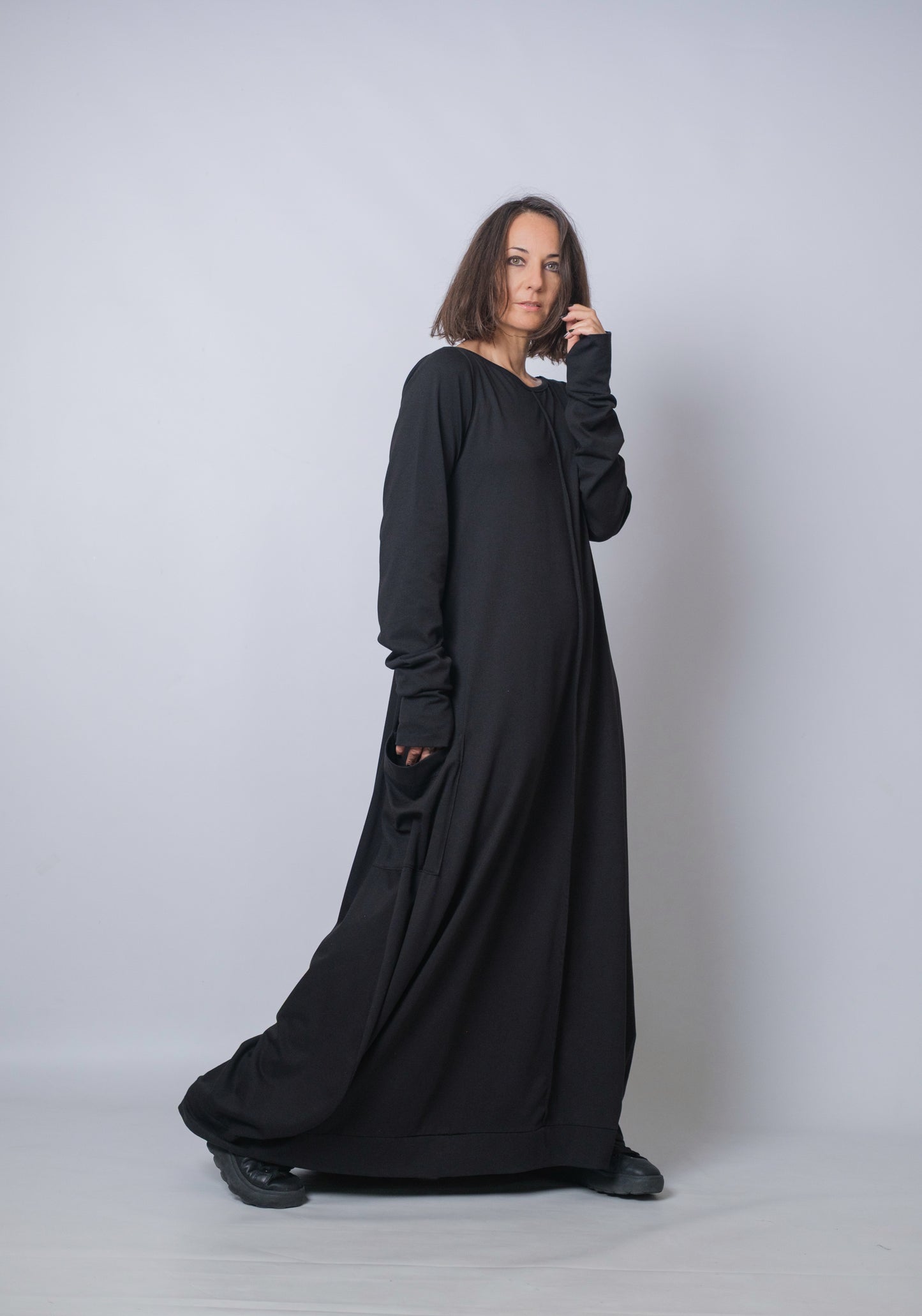 Dune Shadow Cloak Dress