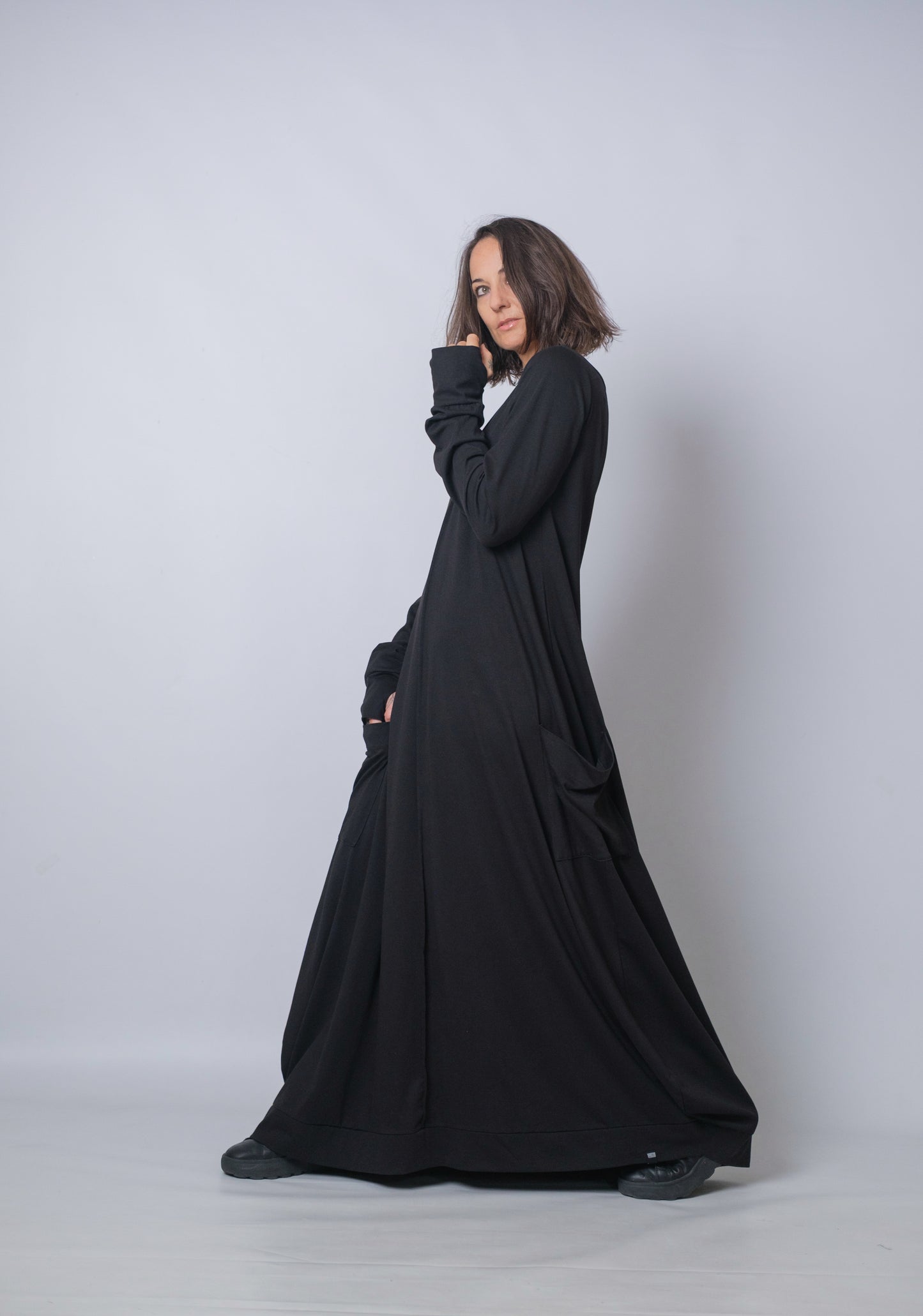 Dune Shadow Cloak Dress