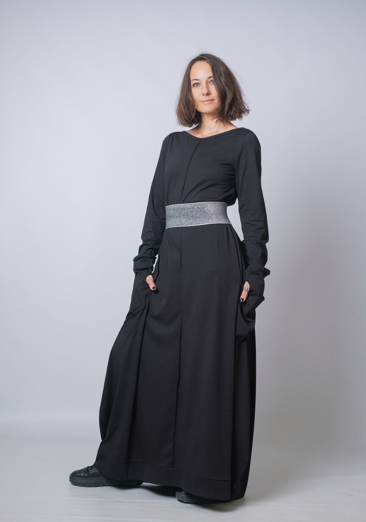 Dune Shadow Cloak Dress