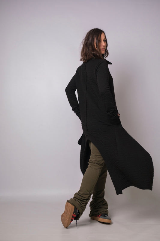 Soft Rebellion Longline Cocoon Coat
