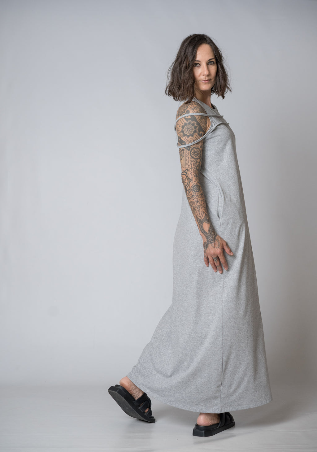 Silent Glam Drift Dress
