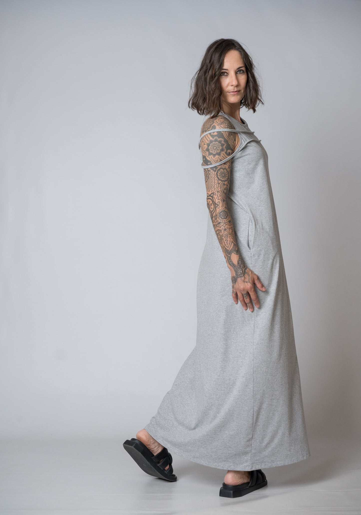 Silent Glam Drift Dress