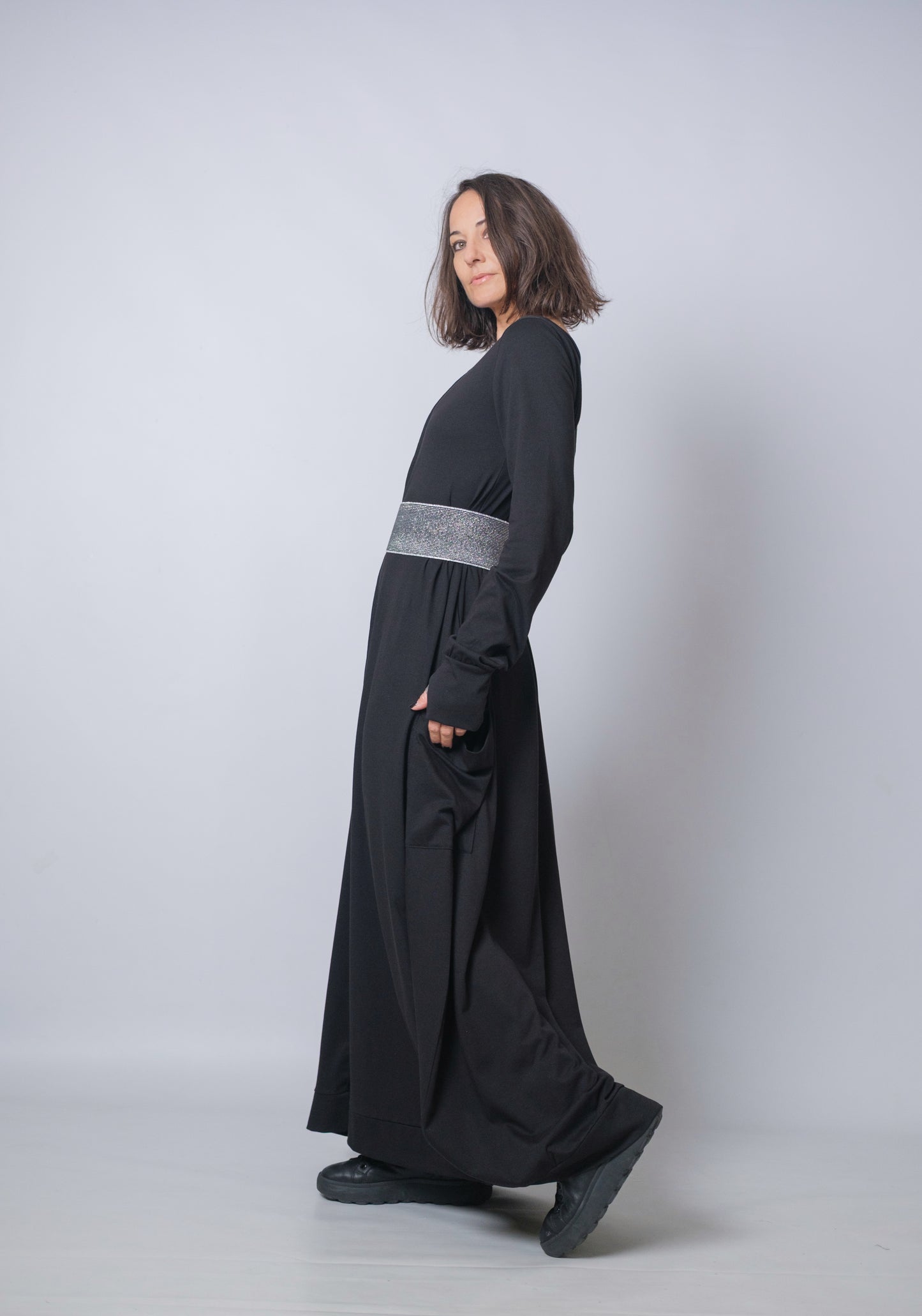 Dune Shadow Cloak Dress