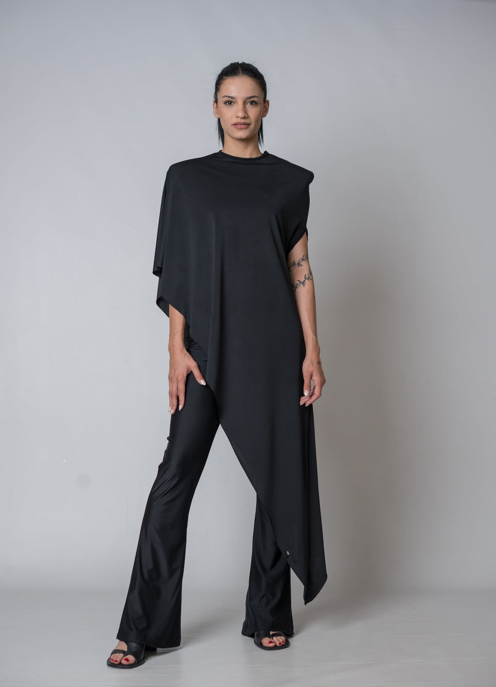 Silent Glam Drape Top