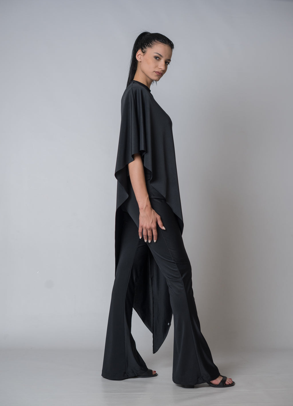 Silent Glam Drape Top