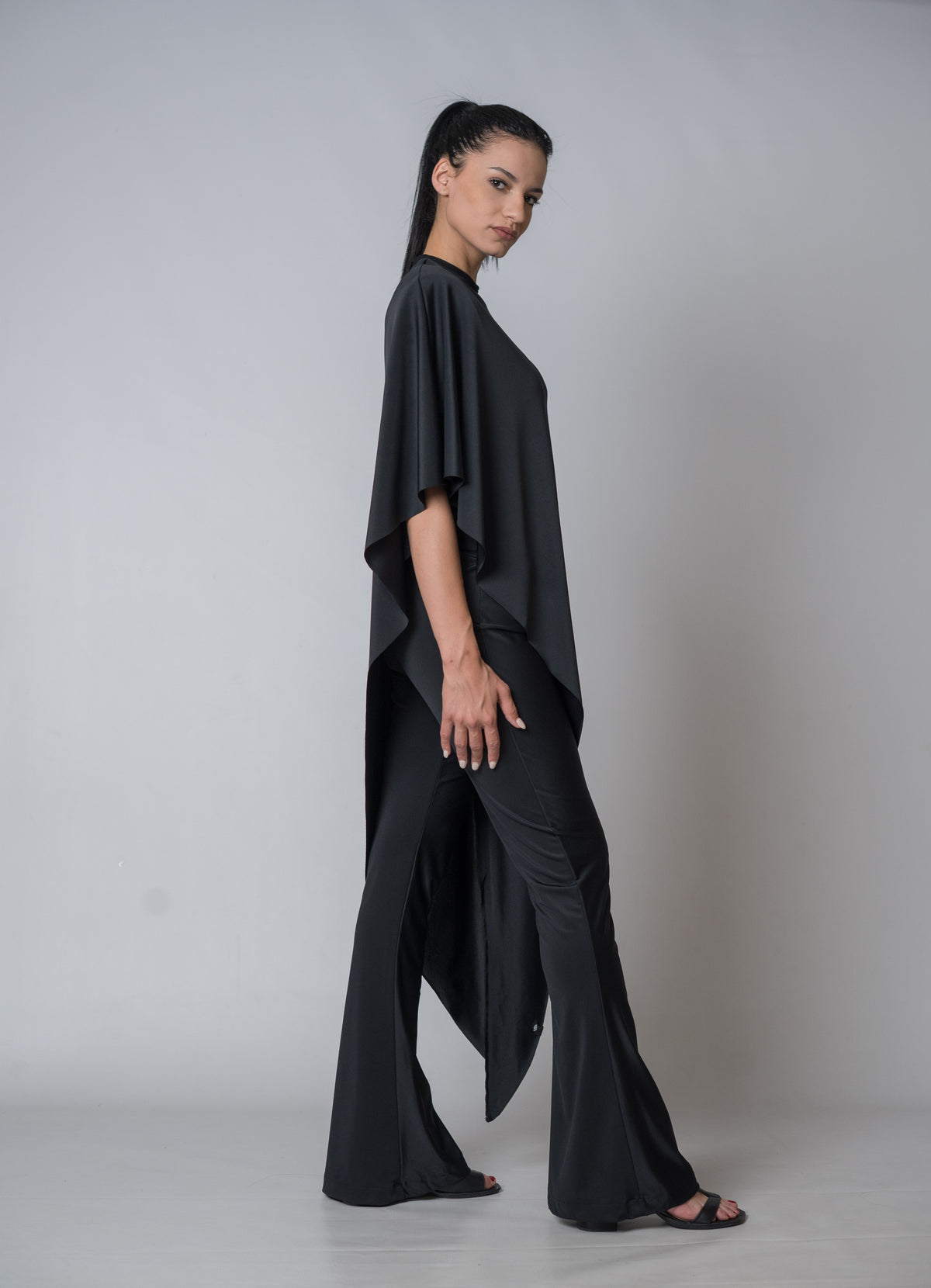 Silent Glam Drape Top