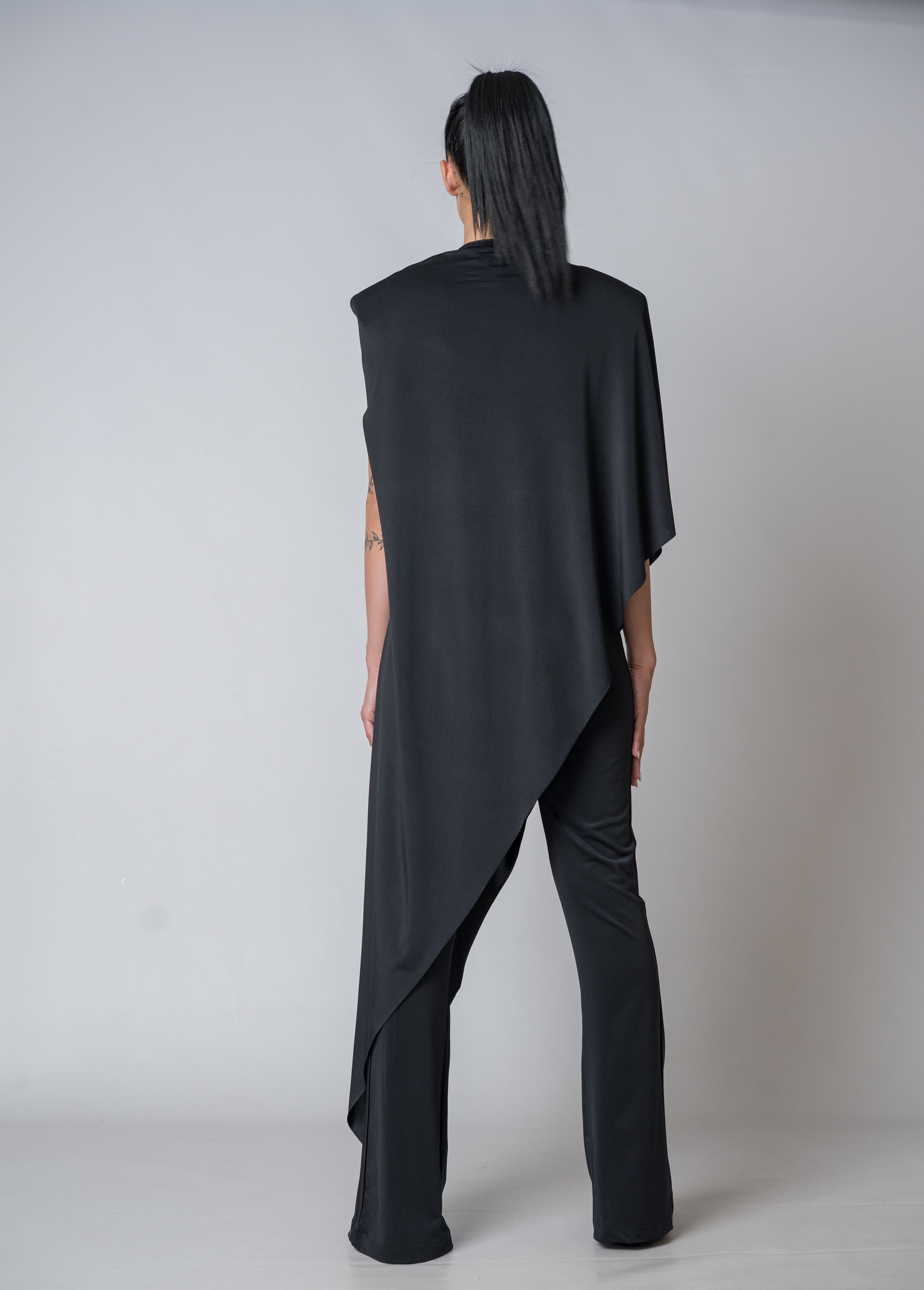Silent Glam Drape Top