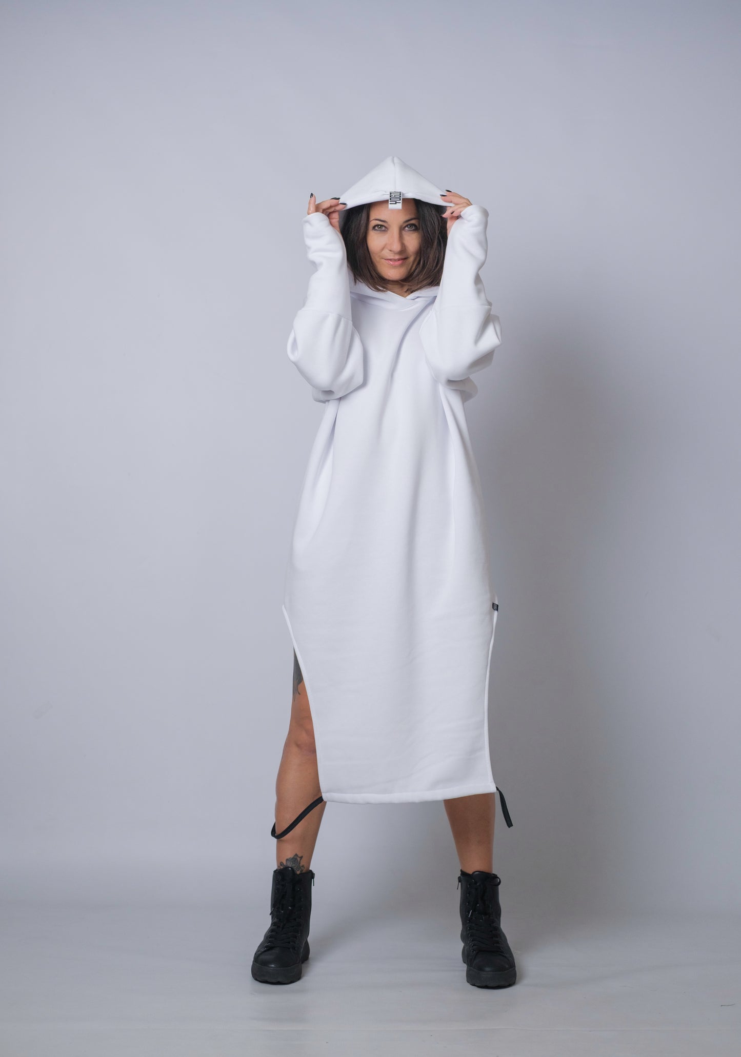 Dune Drift Hoodie Dress