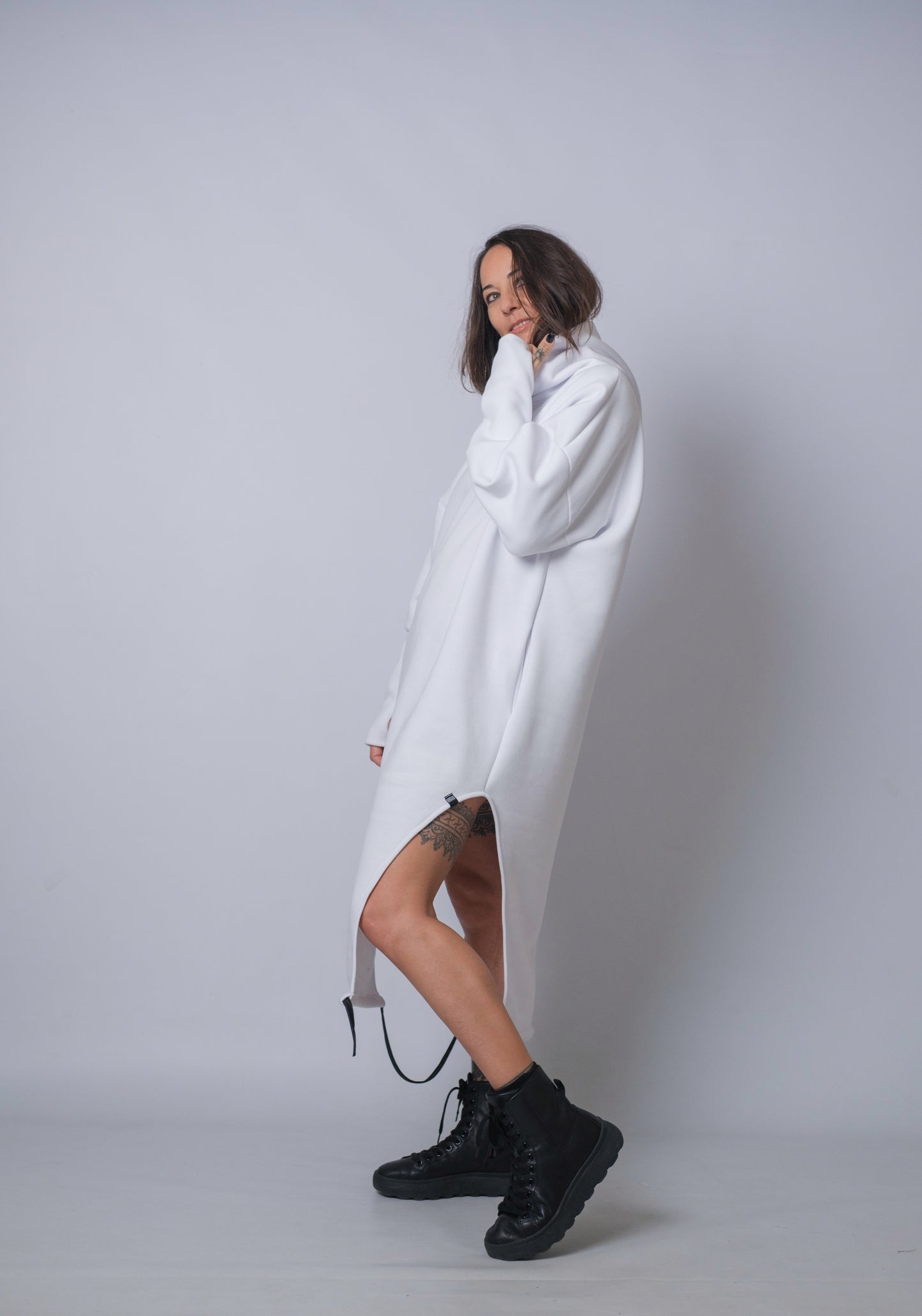Dune Drift Hoodie Dress