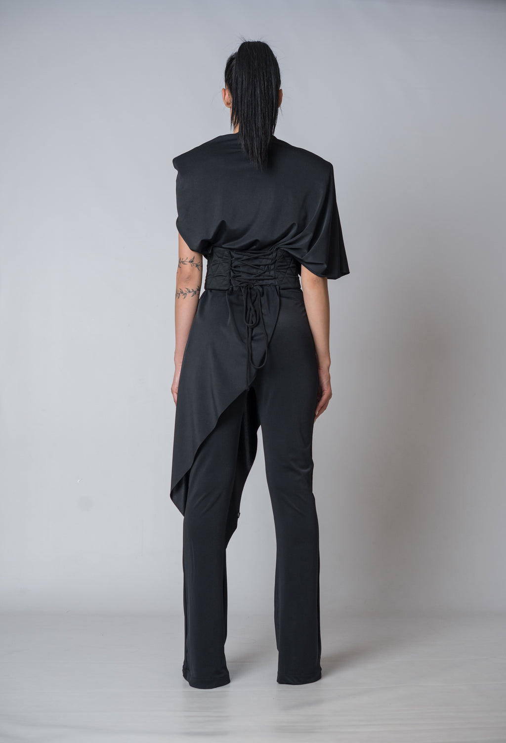 Silent Glam Drape Top