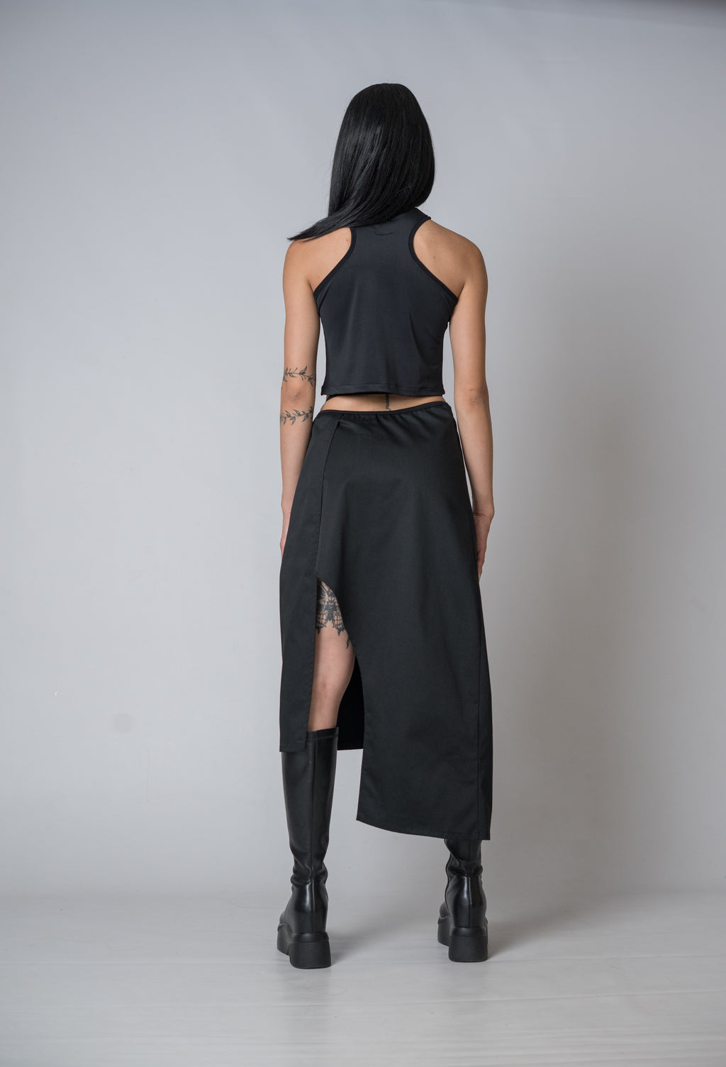 Silent Glam Wrap Skirt
