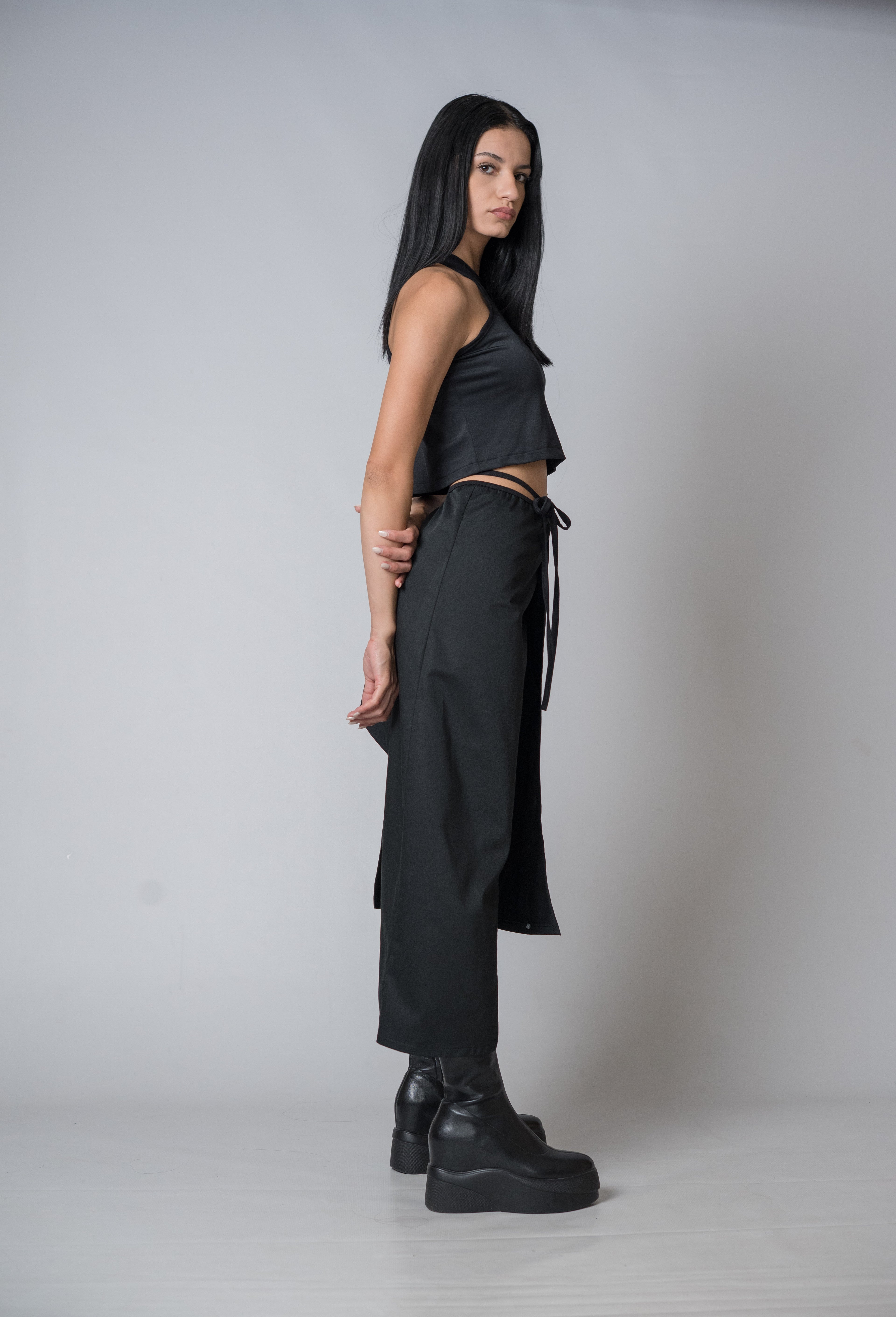 Silent Glam Wrap Skirt