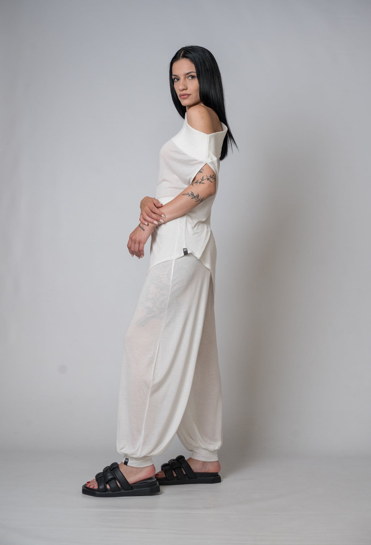 Silent Glam Drape Top