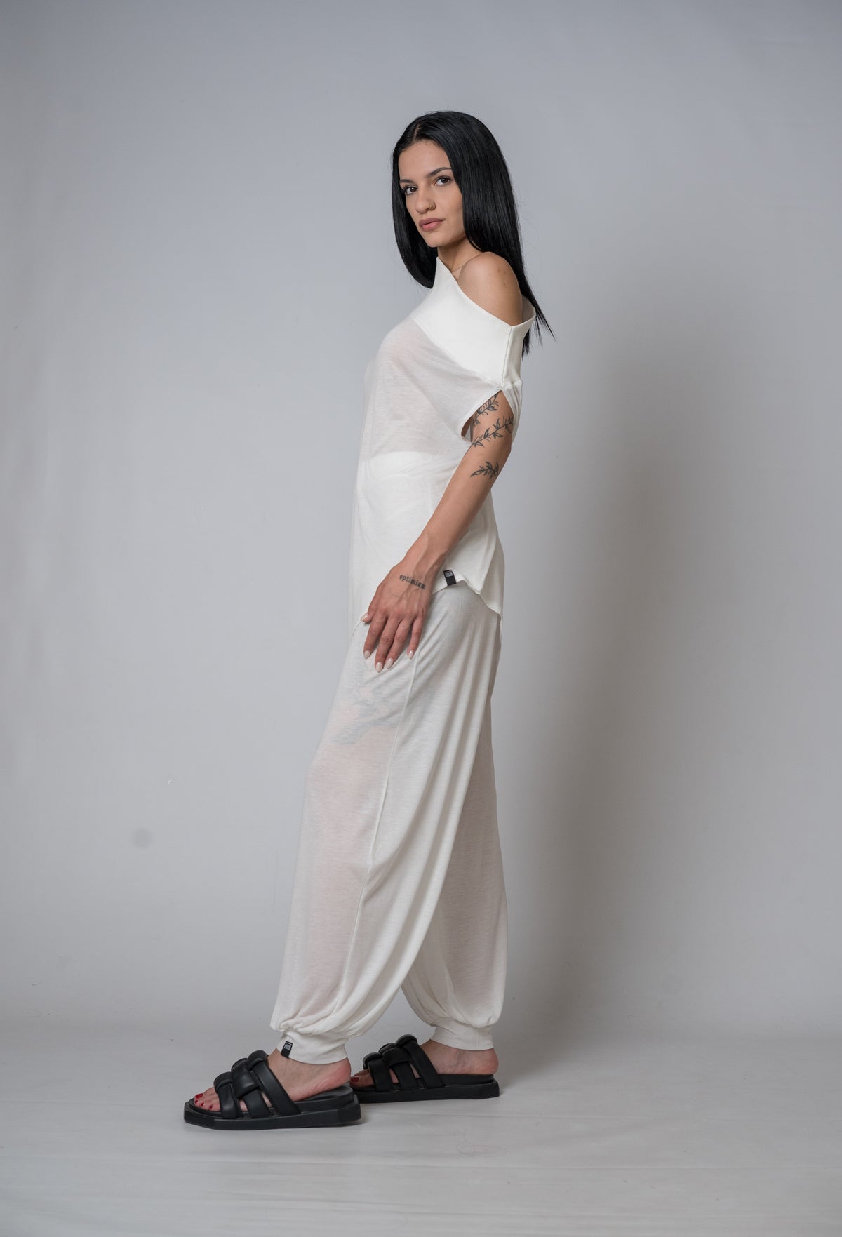 Silent Glam Drape Top