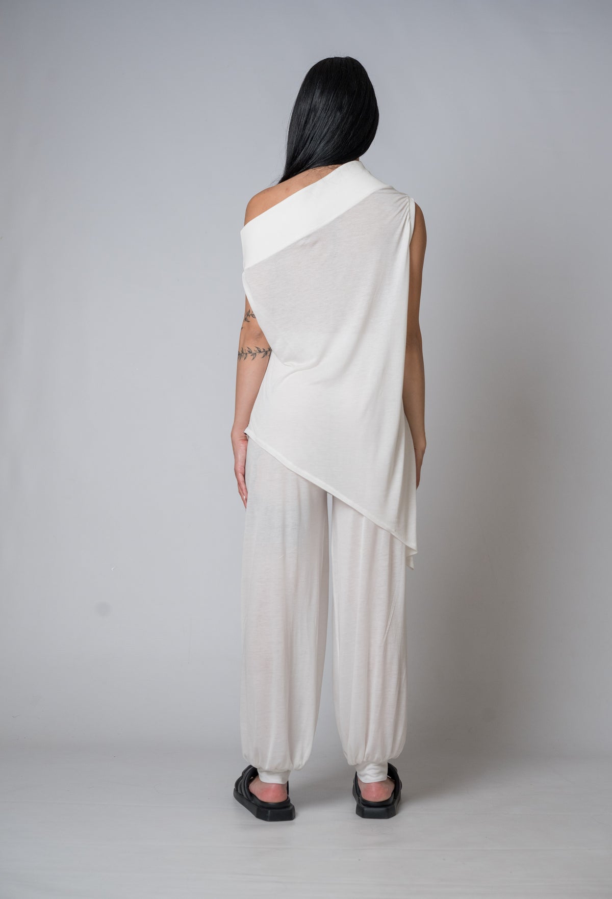 Silent Glam Drape Top