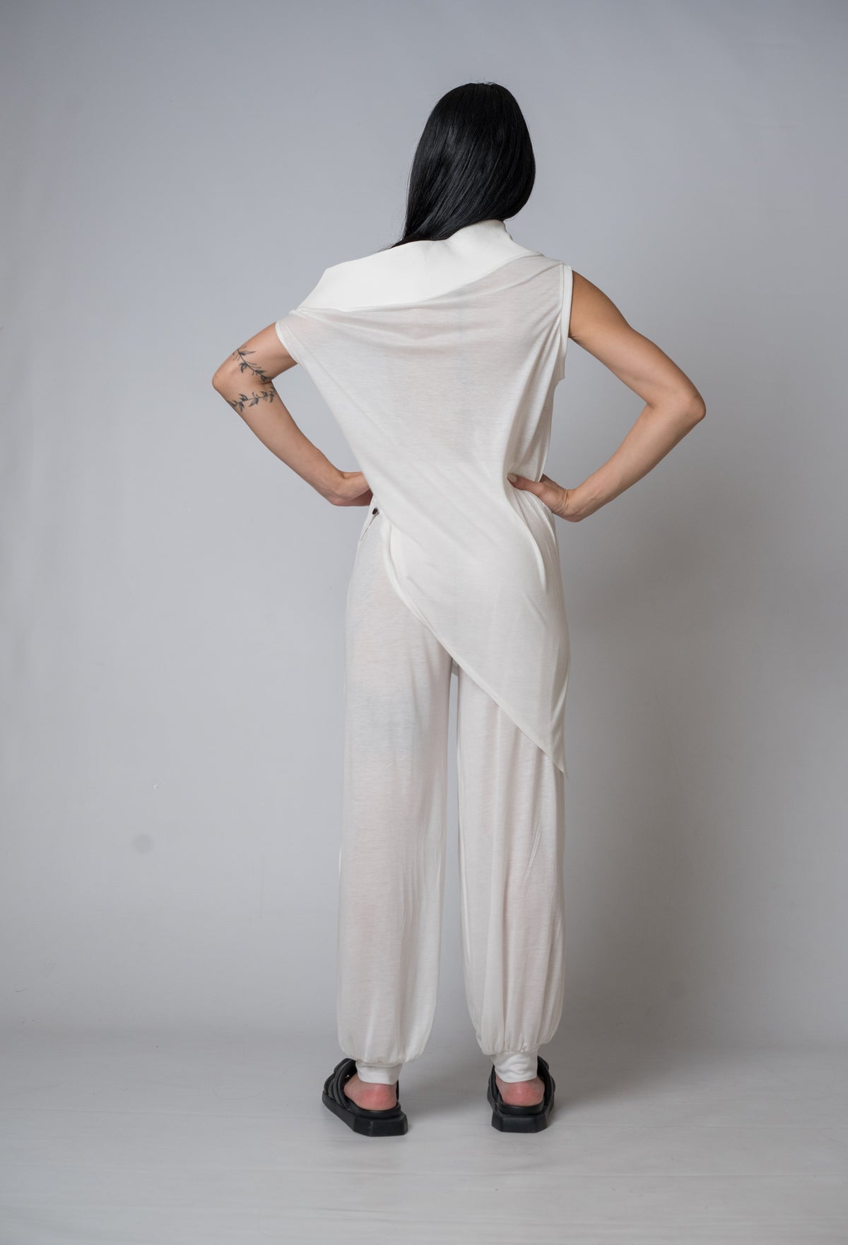 Silent Glam Drape Top