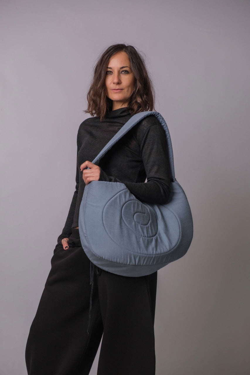 Soft Rebellion Crescent Bag