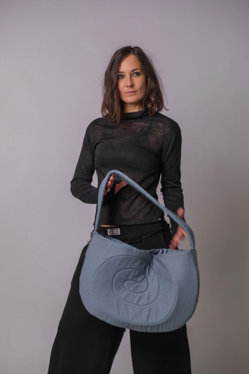 Soft Rebellion Crescent Bag