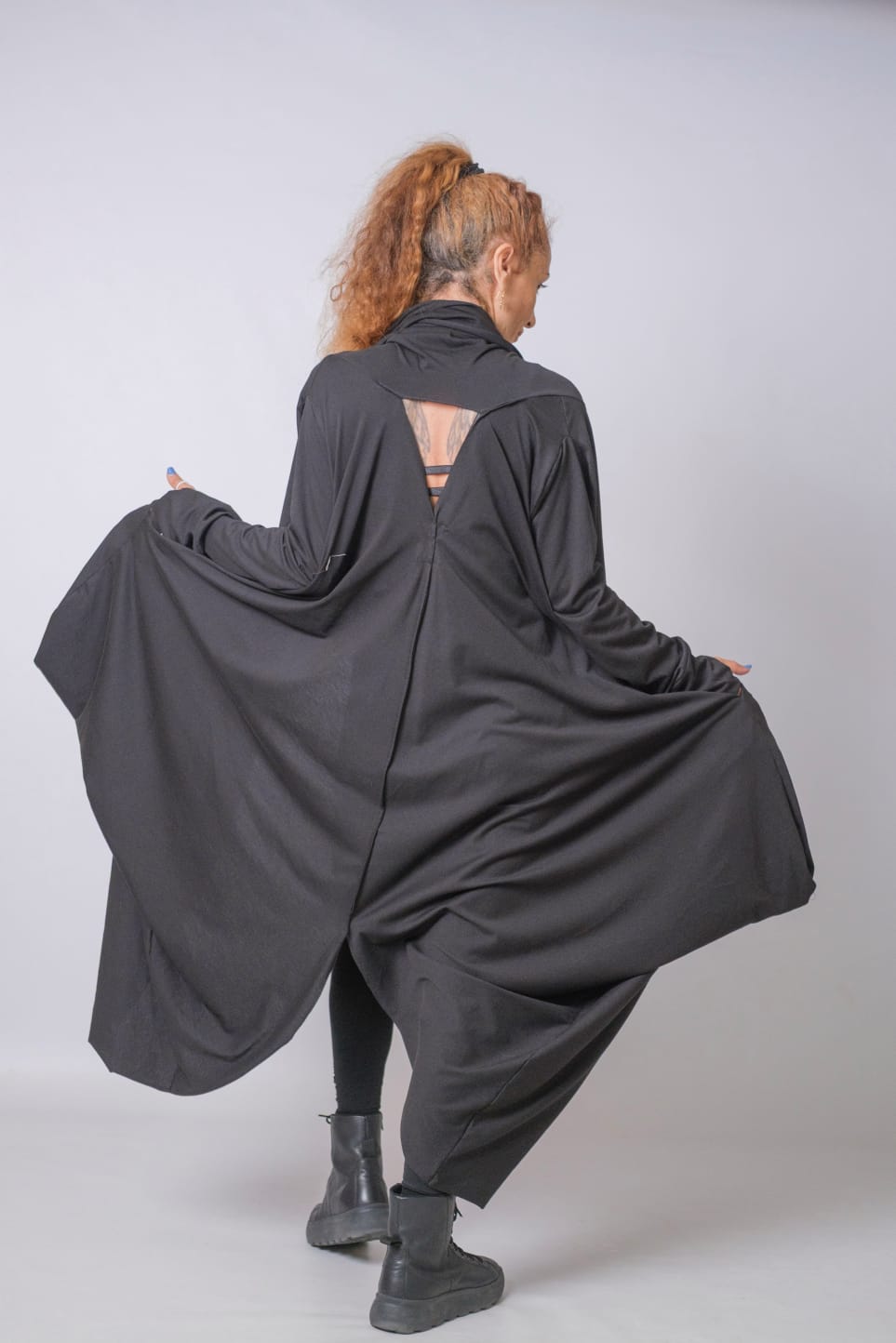 New Extravagant Long Asymmetric Cardigan